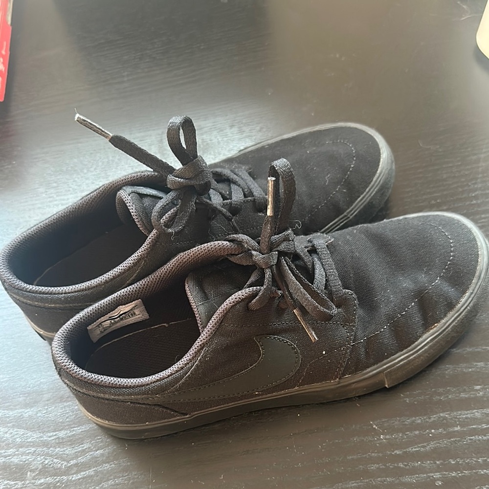 Nike Black Sneakers Casual Canvas